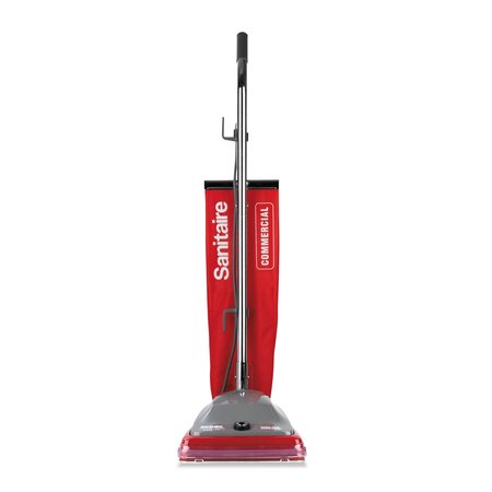 Sanitaire TRADITION Upright Vacuum with Shake-Out Bag, 16 lb, Red SC684G